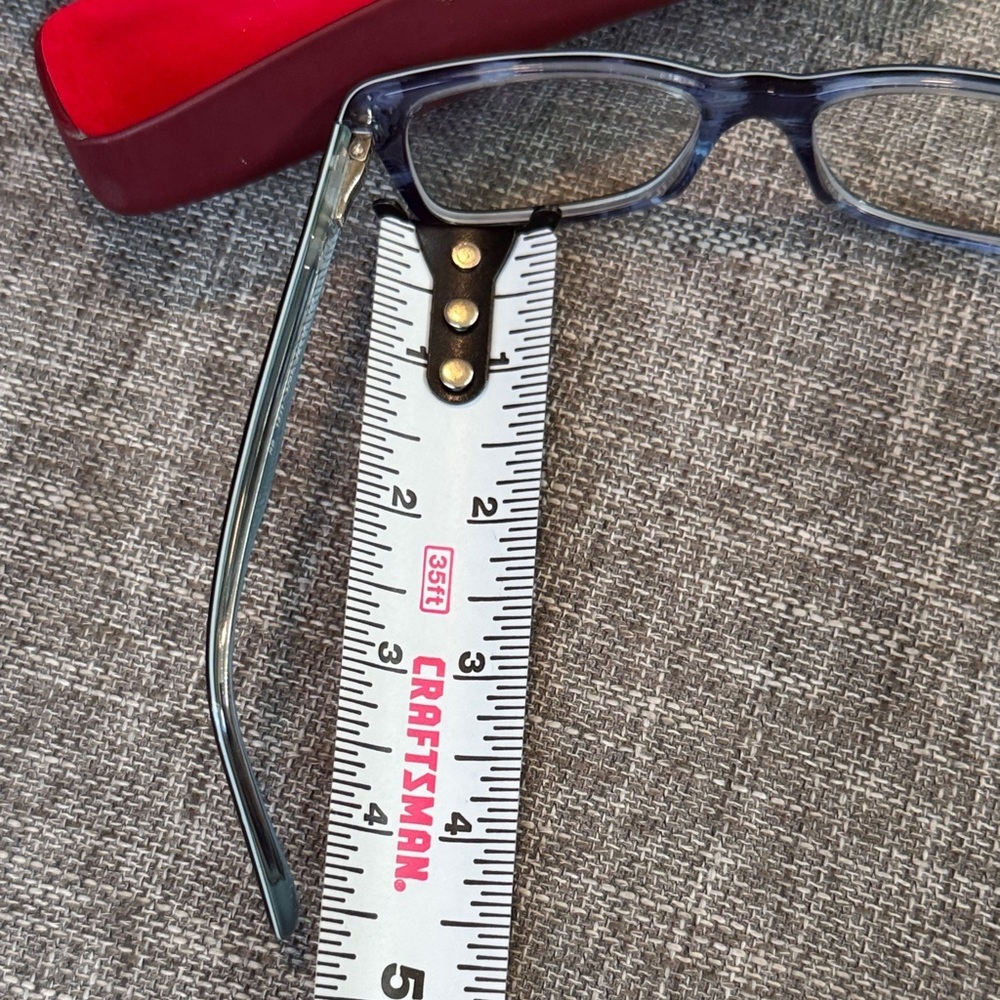 Ray-Ban Tortoiseshell Glasses with Red Case - Picture 9 of 10